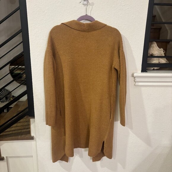 By Design Brown Cardigan with Pocket Accents - Picture 2 of 4